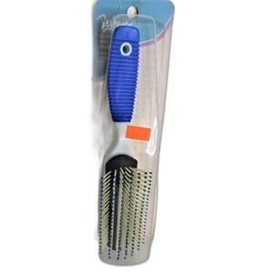 Vintage Wilhold Blue Rubber Base Detangling Hair Brush #8120